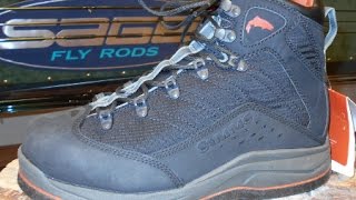 A Review of the Simms New 2015 Vapor Felt Wading Boot [upl. by Serolod905]