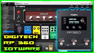 digitech rp 360 software [upl. by Vivl112]