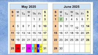 CCSD 202425 Academic Calendar Update [upl. by Amedeo]