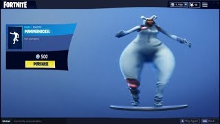 FORTNITE PUMPERNICKEL DANCE EMOTE BASS BOOSTED [upl. by Eicyal]