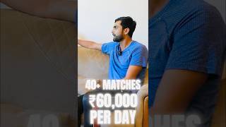 Ranji TrophyIPL player reveals his real income🤯🤑 ipl cricket cricketshorts [upl. by Ledeen912]