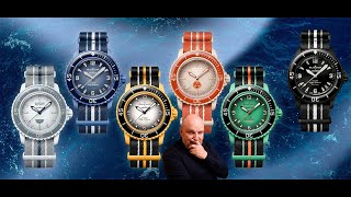 Me he probado los Swatch x Blancpain y esta es mi opinión [upl. by Mitchiner]