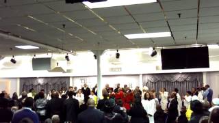 Institutional RadioReunion Choir Sings quotKeys To The Kingdomquot at Dr Joyce Taylor Homegoing at Lo [upl. by Atinek]