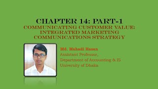 Chapter 14 Part 1 I Communicating Customer ValueIntegrated Marketing Communications Strategy I [upl. by Vassaux]