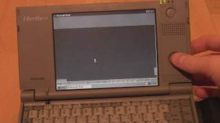 Toshiba Libretto 30 CT [upl. by Aixela]