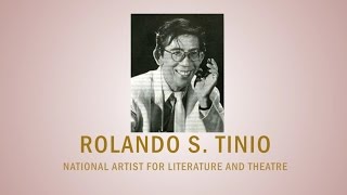 PAGPUPUGAY A Tribute to National Artist Rolando S Tinio [upl. by Baker]