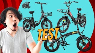 EBIKE KLAPPRAD Test amp Vergleich  Die 3 besten Modelle 2024 [upl. by Ramedlaw]