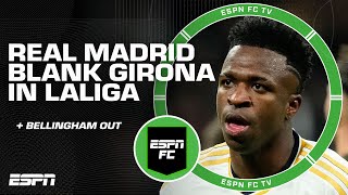 Real Madrid amp Vini Jr were OUTSTANDING vs Girona  Jude Bellingham OUT a great loss  ESPN FC [upl. by Nivrek]