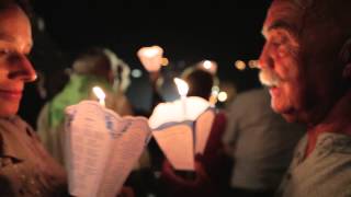 Lourdes  La procession aux Flambeaux [upl. by Campman]