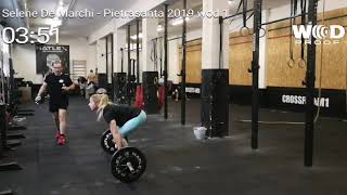 SELENE DE MARCHI PIETRASANTA BEACH THROWDOWN WOD 1 [upl. by Loise]