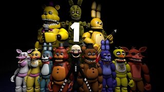 SFM Five Nights at Freddys Episode 1 The Beginning [upl. by Qirat486]