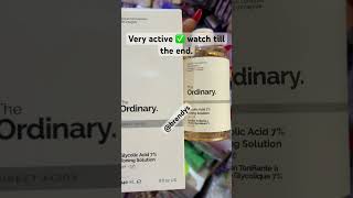 Glycolic acid 7 the ordinary and what it treats✅know this before buyingfyp skincare viralvideo [upl. by Lahey]