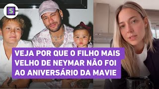 Filho de NEYMAR não foi ao aniversário de 1 ano de MAVIE Carol Dantas mãe de Davi EXPLICA motivo [upl. by Landel]