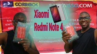 XIAOMI REDMI NOTE 4 UNBOXING BRASIL FUI TAXADO [upl. by Napoleon371]