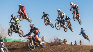 Best of 2 Stroke Action 💥 MX125 Motocross Montearagón 2023 by Jaume Soler [upl. by Htezzil]