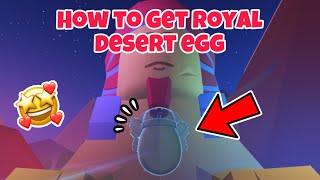 How to get ROYAL DESERT EGG in adopt me [upl. by Negeam]