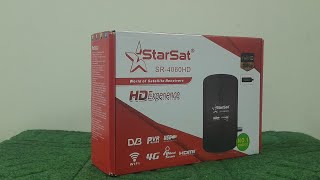 STARSAT SR4060HD HEVC SUPPORTED DIGITAL SATELLITE RECEIVER l UnboxingReview l Urdu l [upl. by Releehw]