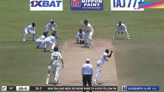 Prabath Jayasuriya 6 Wickets vs Newzealand  Prabath Jayasuriya Bowling Today  Sl vs Nz [upl. by Annagroeg407]