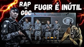 RAP DO GOC  FUGIR É INÚTIL CLIP OFICIAL [upl. by Ezra]