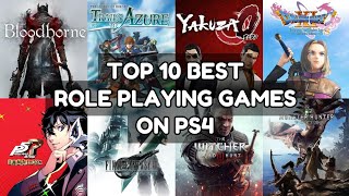 Top 10 Best Role Playing Games RPG On PS4  2023 [upl. by Tichonn]