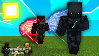 Becoming the fastest man alive in Minecraft Speedsters heroes mod [upl. by Laidlaw]