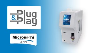 Plug and Play from Start up to Shut down  Microsemi CRP LC767G automated hematology analyzer [upl. by Leffen]