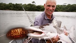 Catching An ENORMOUS Piraiba  PIRAIBA  River Monsters [upl. by Abihsat446]