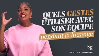 Les gestes essentiels pour communiquer avec son équipe pendant la louange [upl. by Nnylear]