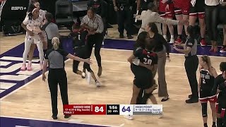 CHAOS After Player STEPS ON Opponent HEAD After Fouling Her Ejection Intentional Fouls Technicals [upl. by Acirretahs495]