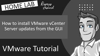 How to install VMware vCenter Server updates from the GUI [upl. by Granese]