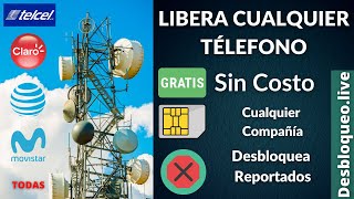 Cómo Liberar Celular de Cualquier Compañía – Desbloquear Teléfono [upl. by Naujled680]