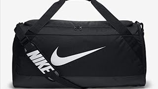 Nike gym bag with shoes separate portion [upl. by Caputto]