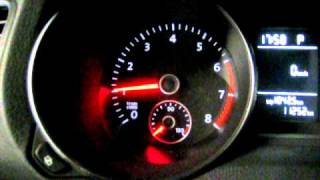 VW Golf Mk6 DSG 14 TSI 122 PS Kaltstart [upl. by Aticilef]