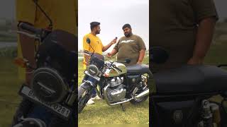 CONTINENTAL GT650 PART31 royalenfield gt650 review shorts youtubeshorts ytshorts viral [upl. by Jelle]