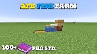 Minecraft AFK Fish Farm  121 Tutorial [upl. by Icyak]