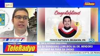 CPALE 2022 topnotcher nagmula sa UST  Hapinay 27 Oct 2022 [upl. by Ahsirhcal]