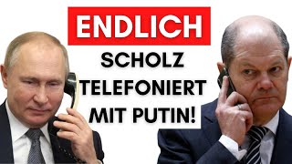 Telefonat zwischen Scholz amp Putin – Der Grund ist brisant [upl. by Graehme358]