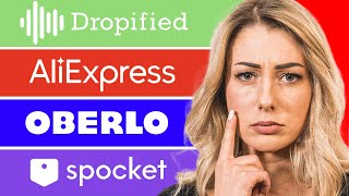 Dropified vs Alidropship vs Aliexpress vs Spocket vs Oberlo for Dropshipping [upl. by Timotheus]