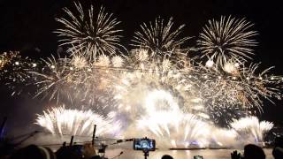 London NYE 2017 Firework Highlight [upl. by Melak146]