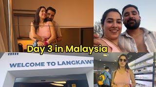 Let’s go to langkawi Day 3 in Malaysia❤️ vlog couplevlog honeymoon malaysia vlogs [upl. by Mcilroy]