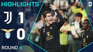 JUVENTUSLAZIO 10  HIGHLIGHTS  Late goal hands Juve big win  Serie A 202425 [upl. by Far]