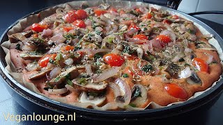 S WERELDS BESTE VEGAN OMELET 🌮RECEPT OOIT  RIJK GEVULD MET VERSE INGREDIËNTEN🥬🍅🍄🧅 [upl. by Kessia]