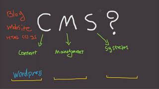 What is a CMS  Content Management Sysytem [upl. by Aloise]