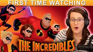 THE INCREDIBLES  MOVIE REACTION  FIRST TIME WATCHING [upl. by Snevets991]