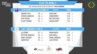 ECB  Friendly  East Langdon CC 2nd XI v New Romney amp Littlestone CC [upl. by Gney]