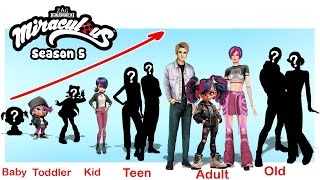 Miraculous Ladybug Season 5 Growing Up Full  Star WOW [upl. by Sonni]