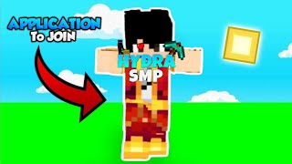 My application Video to join Hydra Smp sleepydudeog [upl. by Nylanna215]