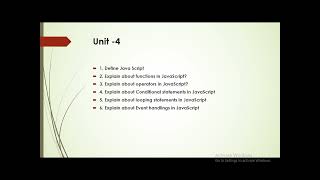 WEB UNIT WISE IMPimportant questions of webtechnologyvery important questions of web technology [upl. by Ruttger503]