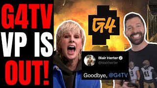 HUGE Shakeup At G4TV  Vice President Blair Herter OUT After Attacking Fans During Frosks Meltdown [upl. by Llertnac]