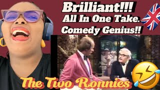 The Two Ronnies Round of Drinks Reaction [upl. by Yumuk]